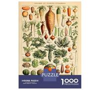 Rompecabezas De 1000 Piezas para Adolescentes Fruit and Vegetables Rompecabezas para Adolescentes Juegos Relajantes Decoración Perfecta Regalos De Cumpleaños Y Únicos 38x26cm/1000pcs
