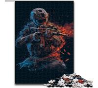 Rompecabezas de 1000 Piezas para Adolescentes, Fuerzas Especiales, Juguetes Cada Pieza es única Juego Familiar desafiante y Divertido para Mayores de 14 años tamaño 26x38cm