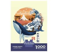 Rompecabezas De 1000 Piezas para Adolescentes Funny Animal Rompecabezas para Adultos Juego De Ingenio Desafío Difícil Cumpleaños 52x38cm/1000pcs