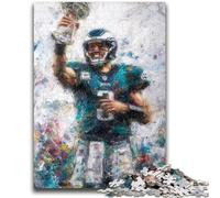 Rompecabezas de 1000 Piezas para Adolescentes, fútbol Americano Rompecabezas de 1000 Piezas para aliviar el estrés,un desafío difícil,decoración única para el hogar y Regalos