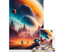 Rompecabezas de 1000 Piezas para Adolescentes futuros Juguetes de Bricolaje Regalos para Mujeres y Hombres Juego práctico colección de Artistas Bellas Artes tamaño 38x26cm
