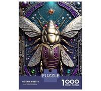 Rompecabezas De 1000 Piezas para Adolescentes Galactic Cicada Chronicles Rompecabezas para Adultos Juegos Familiares Vacaciones En Casa Matar El Tiempo Difícil Y Desafiante 38x26cm/1000pcs