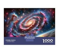 Rompecabezas De 1000 Piezas para Adolescentes Galactic Odyssey Space Exploration Rompecabezas para Adultos Juegos Relajantes Ensamblaje De Patrones Regalos De Cumpleaños Y Únicos 52x38cm/1000pcs
