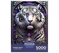 Rompecabezas De 1000 Piezas para Adolescentes Galactic Tiger Chronicles Rompecabezas para Adultos Juegos Relajantes Vacaciones En Casa Matar El Tiempo 38x26cm/1000pcs