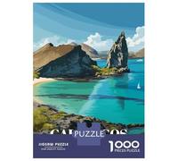 Rompecabezas De 1000 Piezas para Adolescentes Galapagos Islands, Ecuador Travel Rompecabezas para Adultos Juguetes Antiestrés Ensamblaje De Patrones Desafiante De Completar 52x38cm/1000pcs