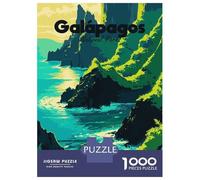 Rompecabezas De 1000 Piezas para Adolescentes Galapagos National Park Travel Rompecabezas para Adolescentes Juegos Relajantes Decoración Perfecta Regalos De Cumpleaños Y Únicos 38x26cm/1000pcs