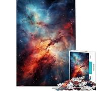 Rompecabezas de 1000 Piezas para Adolescentes Galaxia Estelar Divertido Juego Educativo desafío Juguete Regalo para cumpleaños antiestrés (tamaño 38x52cm)
