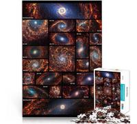 Rompecabezas de 1000 Piezas para Adolescentes Galaxias espirales del JWST desafío Educativo Regalos para Amigos y Familiares 75x50cm