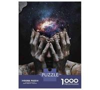 Rompecabezas De 1000 Piezas para Adolescentes Galaxy Inside My Head Rompecabezas para Adultos Juguetes Antiestrés Desafío Difícil Desafiante De Completar 52x38cm/1000pcs