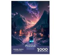Rompecabezas De 1000 Piezas para Adolescentes Galaxy Landscape Rompecabezas para Adolescentes Juego Práctico Desafío Difícil Oferta como Regalo para Toda La Familia 70x50cm/1000pcs