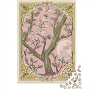 Rompecabezas De 1000 Piezas para Adolescentes Garden of Eden Tarot Card-1 Rompecabezas para Adultos Juegos Familiares Mejora La Memoria Cumpleaños Y Navidad 70x50cm/1000pcs