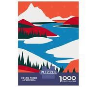 Rompecabezas De 1000 Piezas para Adolescentes Gates of The Arctic Poster Rompecabezas para Adultos Juguetes Antiestrés Análisis Y Lógica Cumpleaños Y Navidad 38x26cm/1000pcs