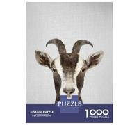 Rompecabezas De 1000 Piezas para Adolescentes Goat Colorful Rompecabezas Juego Familiar Mejora La Memoria Cumpleaños 38x26cm/1000pcs
