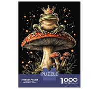 Rompecabezas De 1000 Piezas para Adolescentes Goblincore - Frog Kind on Rompecabezas para Adolescentes Juego De Ingenio Mejora La Memoria Diversión En Casa Actividades, 52x38cm/1000pcs