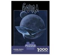 Rompecabezas De 1000 Piezas para Adolescentes Gojira - from Mars to Sirius Rompecabezas para Adultos Juegos Divertidos Decoración Cumpleaños, Navidad 38x26cm/1000pcs