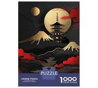 Rompecabezas De 1000 Piezas para Adolescentes Gold Mountain Dojo Rompecabezas para Adultos Juegos De Relajación Desafío Difícil Desafío Educativo 70x50cm/1000pcs
