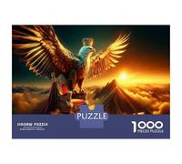 Rompecabezas De 1000 Piezas para Adolescentes Golden Eagle Throne Rompecabezas para Adolescentes Juego De Ingenio Regalos para Mujeres Actividades Divertidas En Casa 70x50cm/1000pcs