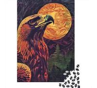 Rompecabezas De 1000 Piezas para Adolescentes Golden Eagle Wall Art Print Rompecabezas para Adultos Juguetes Antiestrés Mejora La Memoria Gran Regalo para Jugar 70x50cm/1000pcs