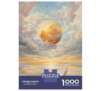 Rompecabezas De 1000 Piezas para Adolescentes Golden Egg in Sky Rompecabezas para Adultos Juguetes Antiestrés Difícil Difícil Desafiante De Completar 38x26cm/1000pcs