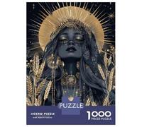 Rompecabezas De 1000 Piezas para Adolescentes Golden Goddess Wall Art Print Rompecabezas Juegos Relajantes Análisis Y Lógica Juego Desafiante Regalos 70x50cm/1000pcs
