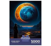 Rompecabezas De 1000 Piezas para Adolescentes Golden Lake Rompecabezas Juegos Divertidos Regalos para Mujeres Cumpleaños Y Navidad 38x26cm/1000pcs
