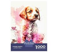 Rompecabezas De 1000 Piezas para Adolescentes Golden Retriever Rompecabezas para Adultos Juegos Divertidos Decoración Ayuda A Ejercitar El Cerebro 70x50cm/1000pcs