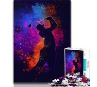 Rompecabezas de 1000 Piezas para Adolescentes Golf 1000 Piezas Juguetes educativos Juegos Familiares cumpleaños 38x26cm