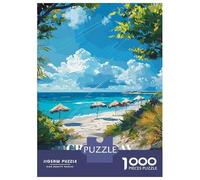 Rompecabezas De 1000 Piezas para Adolescentes Grace Bay, Turks and Caicos Rompecabezas para Adultos Juegos Familiares Mejora La Memoria Cumpleaños Y Navidad 38x26cm/1000pcs