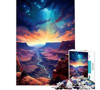 Rompecabezas de 1000 Piezas para Adolescentes Gran Cañón Visto Desde Arriba Juego práctico Que desafía la Inteligencia Cerebral Juguetes adictivos Excelente Regalo para Mujeres (tamaño 50x75cm)