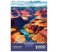 Rompecabezas De 1000 Piezas para Adolescentes Grand Canyon Landscape Rompecabezas para Adultos Juguete Decoración De Pared Patrón De Montaje Gran Regalo para Jugar 38x26cm/1000pcs