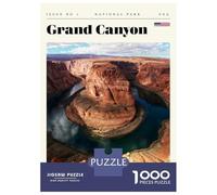 Rompecabezas De 1000 Piezas para Adolescentes Grand Canyon National Park Travel Art Rompecabezas para Adultos Juegos Relajantes Desafío Difícil Diversión En Casa Actividades, 70x50cm/1000pcs