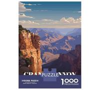 Rompecabezas De 1000 Piezas para Adolescentes Grand Canyon USA Travel Rompecabezas para Adultos Juguetes DIY Desafío Difícil Regalos para Amigos Y Familiares 38x26cm/1000pcs
