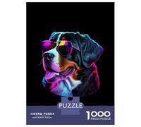 Rompecabezas De 1000 Piezas para Adolescentes Greater Swiss Mountain Dog Rompecabezas para Adultos Juegos Relajantes Vacaciones En Casa Matar El Tiempo 70x50cm/1000pcs
