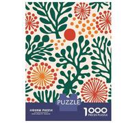 Rompecabezas De 1000 Piezas para Adolescentes Green Matisse Cut Outs Rompecabezas para Adultos Juego De Ingenio Una Obra De Arte Gran Regalo para Jugar 38x26cm/1000pcs