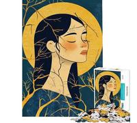 Rompecabezas de 1000 Piezas para Adolescentes Grietas Dentro de mí Rompecabezas para Adultos Juguetes de Bricolaje una Obra de Arte cumpleaños y Navidad (tamaño 38x26cm)