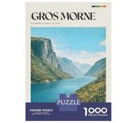Rompecabezas De 1000 Piezas para Adolescentes Gros Morne National Park Rompecabezas para Adultos Juego Práctico Decoración De Pared Regalos Y Cumpleaños Únicos 38x26cm/1000pcs