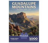 Rompecabezas De 1000 Piezas para Adolescentes Guadalupe Mountains National Park Rompecabezas para Adultos Juegos De Relajación Análisis Y Lógica Cumpleaños 52x38cm/1000pcs