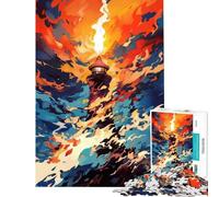 Rompecabezas de 1000 Piezas para Adolescentes Guardián de la Luz Juego práctico de análisis y lógica difícil y desafiante para Mayores de 14 años (38x26cm)