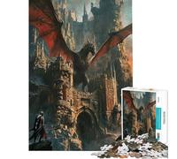 Rompecabezas de 1000 Piezas para Adolescentes Guardianes de los Olvidados Juguete de 1000 Piezas decoración de Pared (38x52cm)