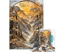 Rompecabezas de 1000 Piezas para Adolescentes Guardianes del Paraíso Rompecabezas para Adultos Juguete de decoración de Pared Mejora la Memoria Regalo de cumpleaños (tamaño 38x26cm)