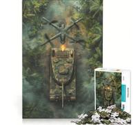 Rompecabezas de 1000 Piezas para Adolescentes: Guerra de Drones, Juguetes antiestrés, Actividades Divertidas para Hacer en casa, Gran Regalo para los Amantes de los Videojuegos 38x26cm