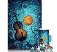 Rompecabezas de 1000 Piezas para Adolescentes Guitarra mágica Rompecabezas para Adultos Actividad Divertida para el hogar Juguetes para días lluviosos Regalos de cumpleaños 75x50cm