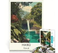 Rompecabezas de 1000 Piezas para Adolescentes: Haiku Maui, Juegos Familiares, antiestrés, Regalos para Amigos y Familiares 50x75cm