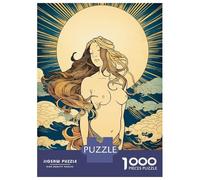 Rompecabezas De 1000 Piezas para Adolescentes Hathor Goddess of Beauty Rompecabezas para Adultos Juego Familiar Antiestrés Cumpleaños Y Navidad 70x50cm/1000pcs