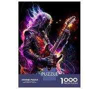 Rompecabezas De 1000 Piezas para Adolescentes Heavy Metal Rompecabezas para Adultos Juegos Relajantes Ensamblaje De Patrones Regalos De Cumpleaños Y Únicos 70x50cm/1000pcs