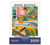 Rompecabezas De 1000 Piezas para Adolescentes Henri Matisse Exhibition Rompecabezas para Adultos Juego De Ingenio para Mejorar La Memoria Regalos para Amigos Y Familiares 52x38cm/1000pcs