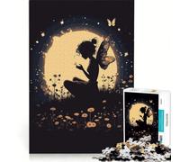 Rompecabezas de 1000 Piezas para Adolescentes: Hermosa Chica de ensueño, Juegos Familiares, Mejora la Memoria, con póster y Hoja de Preguntas a Juego 38x26cm