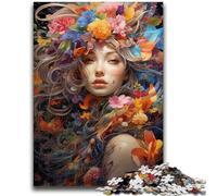 Rompecabezas de 1000 Piezas para Adolescentes, Hermosas Mujeres Coloridas, Apto para Mayores de 14 años, Juego desafiante, Gran Regalo para Juegos, 38x26cm