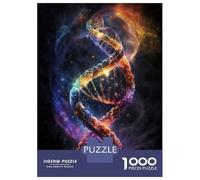 Rompecabezas De 1000 Piezas para Adolescentes Human DNA in The Space V3 Rompecabezas para Adultos Juegos Familiares Decoración del Hogar Regalos Y Cumpleaños Únicos 70x50cm/1000pcs
