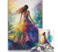 Rompecabezas de 1000 Piezas para Adolescentes Ideal para Adultos Ideal para aliviar el estrés un desafío difícil decoración única para el hogar y Regalos 26x38cm